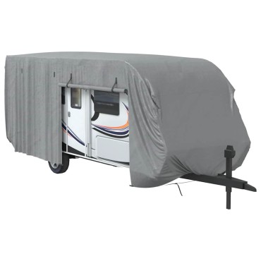 vidaXL Κάλυμμα τροχόσπιτου Γκρι 732x250x220 cm Μη υφασμένο ύφασμα