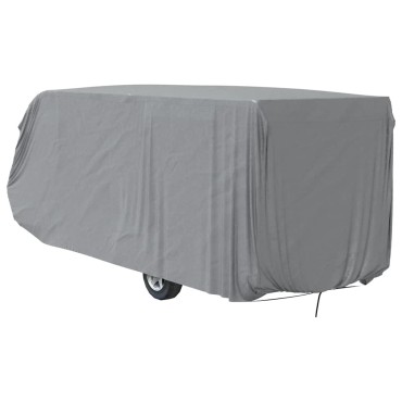 vidaXL Κάλυμμα τροχόσπιτου Γκρι 732x250x220 cm Μη υφασμένο ύφασμα