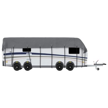 vidaXL Κάλυψη οροφής τροχόσπιτου Γκρι 900x300 cm Μη υφασμένο ύφασμα