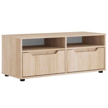 vidaXL ντουλάπι τηλεόρασης VISNES Δρυς Sonoma 100x40x38cm