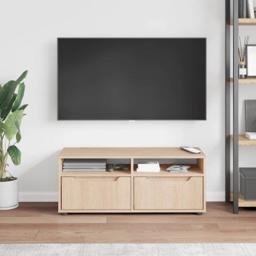 vidaXL ντουλάπι τηλεόρασης VISNES Δρυς Sonoma 100x40x38cm