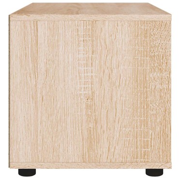 vidaXL ντουλάπι τηλεόρασης VISNES Δρυς Sonoma 100x40x38cm