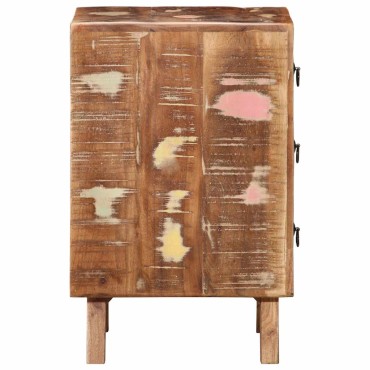 vidaXL Κομοδίνο 2 τεμ. 37x32x50cm Στερεό ξύλο ανακυκλωμένο