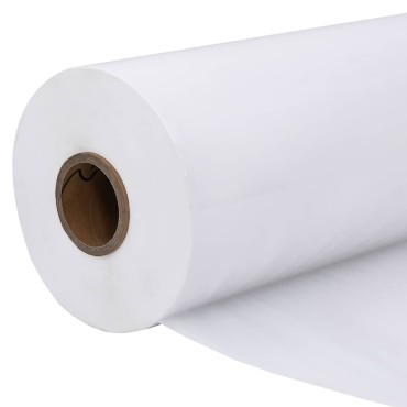 vidaXL Αγροτική ταινία τεντώματος Λευκό 25 μm 75 cm x 1500 m
