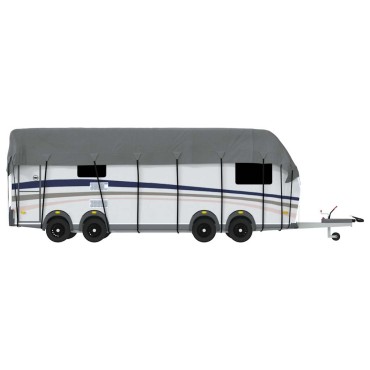 vidaXL Κάλυψη οροφής τροχόσπιτου Γκρι 1000x300 cm Μη υφασμένο ύφασμα
