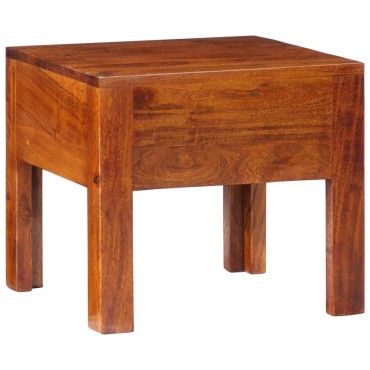 vidaXL Κομοδίνο 2 τεμ. 40x40x36cm μασίφ ξύλο ακακίας