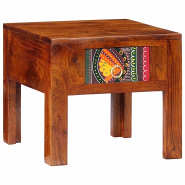 vidaXL Κομοδίνο 2 τεμ. 40x40x36cm μασίφ ξύλο ακακίας