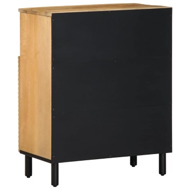 vidaXL Sideboard καφέ 60x33x75cm μασίφ ξύλο Mango