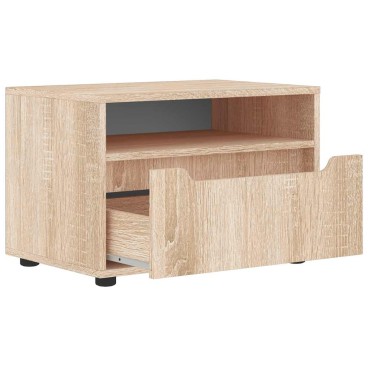 vidaXL ντουλάπι τηλεόρασης VISNES Δρυς Sonoma 60x40x38cm