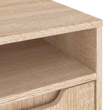 vidaXL ντουλάπι τηλεόρασης VISNES Δρυς Sonoma 60x40x38cm