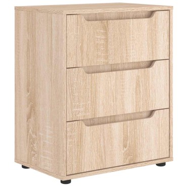 vidaXL Sideboard VISNES Δρυς Sonoma 60x40x73cm Ξύλο μηχανής