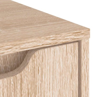 vidaXL Sideboard VISNES Δρυς Sonoma 60x40x73cm Ξύλο μηχανής