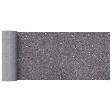 vidaXL Αντιολισθητικό μαλλί ζωγράφου 5055 cm 220 g/m² Γκρι