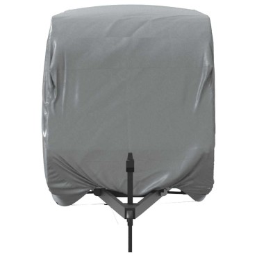 vidaXL Κάλυμμα τροχόσπιτου Γκρι 610x250x220 cm Μη υφασμένο ύφασμα