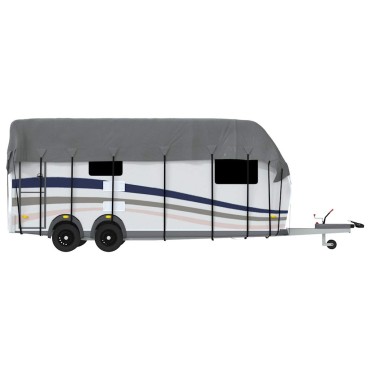 vidaXL Κάλυψη οροφής τροχόσπιτου Γκρι 800x300 cm Μη υφασμένο ύφασμα