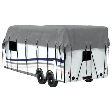 vidaXL Κάλυψη οροφής τροχόσπιτου Γκρι 800x300 cm Μη υφασμένο ύφασμα