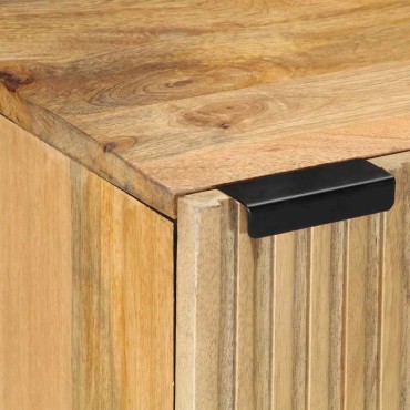 vidaXL Sideboard καφέ 40x33x75cm μασίφ ξύλο Mango