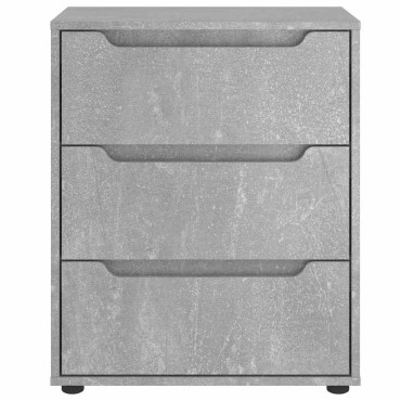 vidaXL Μπουφές VISNES Μπετόν Γκρι 60x40x73cm Επεξεργασμένο ξύλο 1 τεμ.