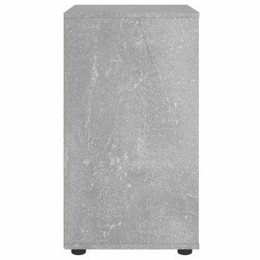 vidaXL Μπουφές VISNES Μπετόν Γκρι 60x40x73cm Επεξεργασμένο ξύλο 1 τεμ.