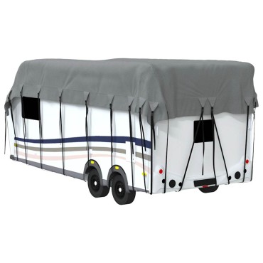 vidaXL Κάλυψη οροφής τροχόσπιτου Γκρι 700x300 cm Μη υφασμένο ύφασμα
