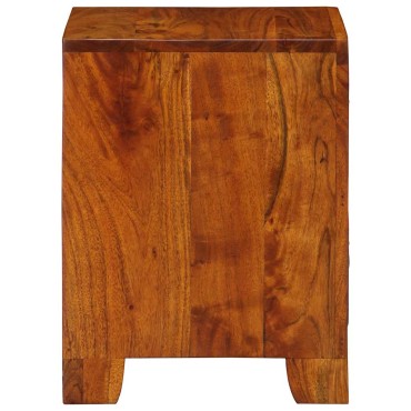 vidaXL Κομοδίνο 2 τεμ. 35x35x45cm μασίφ ξύλο ακακίας