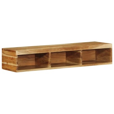 vidaXL Επίτοιχο ντουλάπι τηλεόρασης 100x30x19cm Μασίφ ξύλο ακακίας