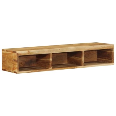 vidaXL Επίτοιχο ντουλάπι τηλεόρασης 100x30x19cm Μασίφ ξύλο ακακίας