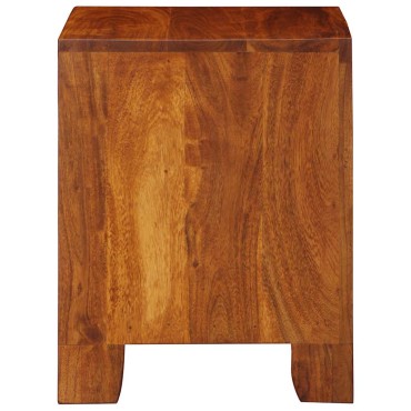 vidaXL Κομοδίνο 2 τεμ. 40x35x45cm μασίφ ξύλο ακακίας