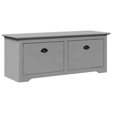 vidaXL Πάγκος διαδρόμου BODO Γκρι 114x40x45cm 1 τεμ.