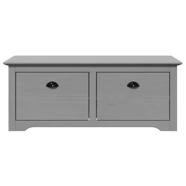 vidaXL Πάγκος διαδρόμου BODO Γκρι 114x40x45cm 1 τεμ.