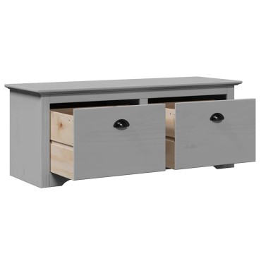 vidaXL Πάγκος διαδρόμου BODO Γκρι 114x40x45cm 1 τεμ.