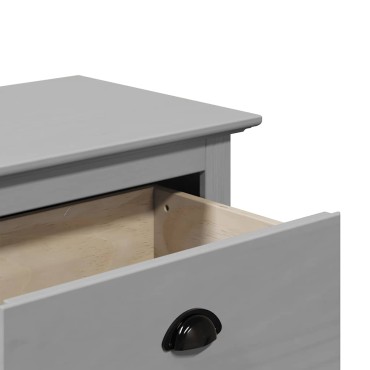 vidaXL Πάγκος διαδρόμου BODO Γκρι 114x40x45cm 1 τεμ.