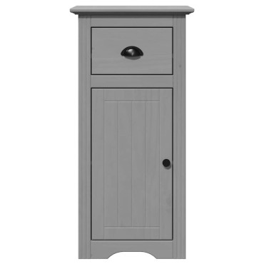 vidaXL Ντουλάπι μπάνιου BODO Γκρι 44x30x90cm