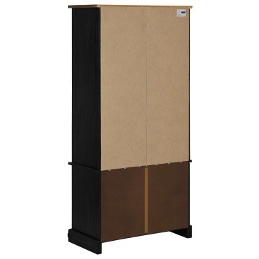 vidaXL Ντουλάπι κρασιού HALDEN με ράφια κρασιού 80x40x170cm 1 τεμ.