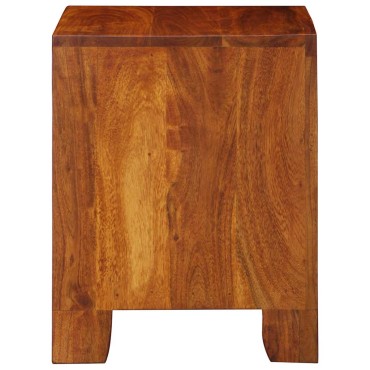 vidaXL Κομοδίνο 40x35x45cm από μασίφ ξύλο ακακίας 1 τεμ.