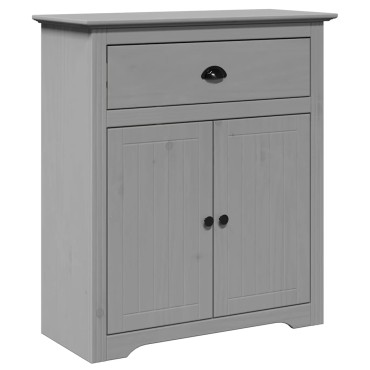 vidaXL Ντουλάπι διαδρόμου BODO Γκρι 80x35x90cm
