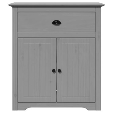 vidaXL Ντουλάπι διαδρόμου BODO Γκρι 80x35x90cm