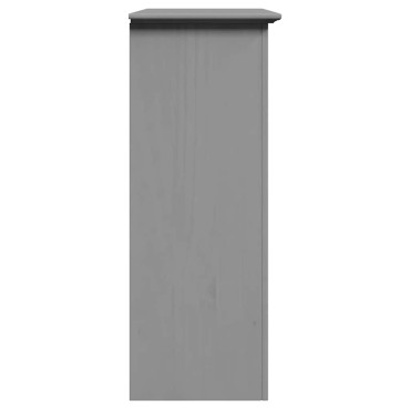 vidaXL Ντουλάπι διαδρόμου BODO Γκρι 80x35x90cm