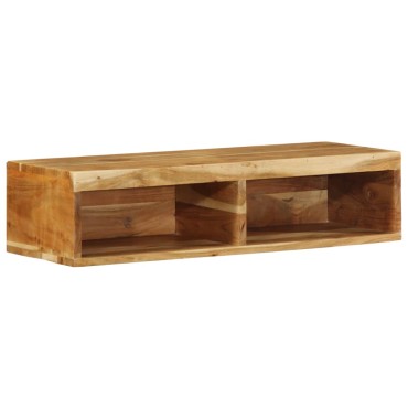 vidaXL Επίτοιχο ντουλάπι τηλεόρασης 80x30x19cm Μασίφ ξύλο ακακίας