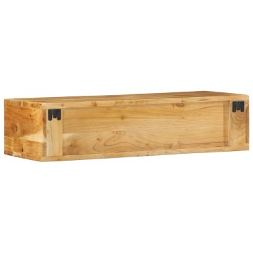 vidaXL Επίτοιχο ντουλάπι τηλεόρασης 80x30x19cm Μασίφ ξύλο ακακίας