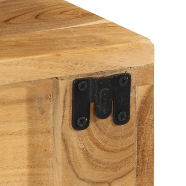 vidaXL Επίτοιχο ντουλάπι τηλεόρασης 80x30x19cm Μασίφ ξύλο ακακίας