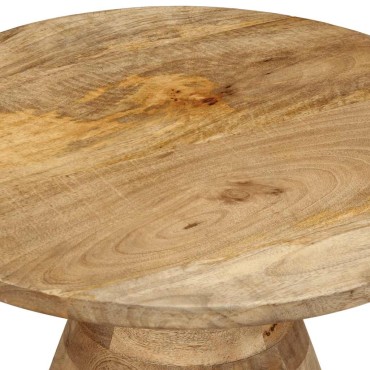 vidaXL Βοηθητικό Τραπέζι 50x40cm από Μασίφ Ξύλο Μάνγκο 1 τεμ.