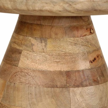 vidaXL Βοηθητικό Τραπέζι 50x40cm από Μασίφ Ξύλο Μάνγκο 1 τεμ.