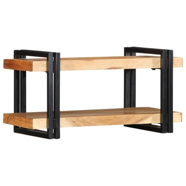 vidaXL Ράφι τοίχου 70x33x35cm μασίφ ξύλο ακακίας