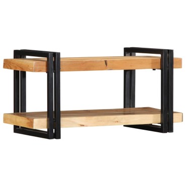 vidaXL Ράφι τοίχου 70x33x35cm μασίφ ξύλο ακακίας