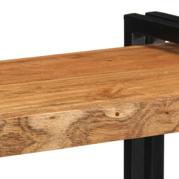 vidaXL Ράφι τοίχου 70x33x35cm μασίφ ξύλο ακακίας