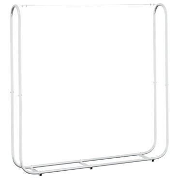 vidaXL Ράφι για καυσόξυλα με κάλυμμα βροχής 150x25x150 cm