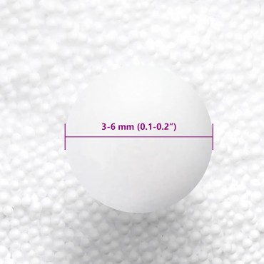 vidaXL Γέμισμα EPS 200 L Λευκό 10 kg/m³