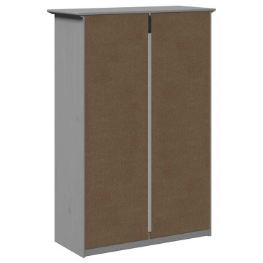 Ράφι παπουτσιών vidaXL BODO Γκρι 80x35x118cm