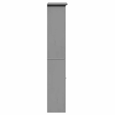 vidaXL Ντουλάπι μπάνιου BODO Γκρι 44x30x160cm